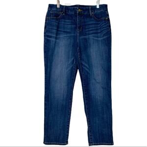 Chico’s So Slimming Girlfriend Crop High Rise Women's Jeans Size 1.5 - S/10